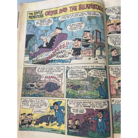 Gold Key The Little Monsters Orrible Orvie and Awful Annie Comic #18 Sept 1972 - Picture 5 of 7